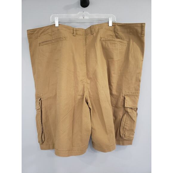NEW Old Navy Men's Size 52‎ Brown Straight Lived-In Cargo Shorts khaki - Picture 4 of 4